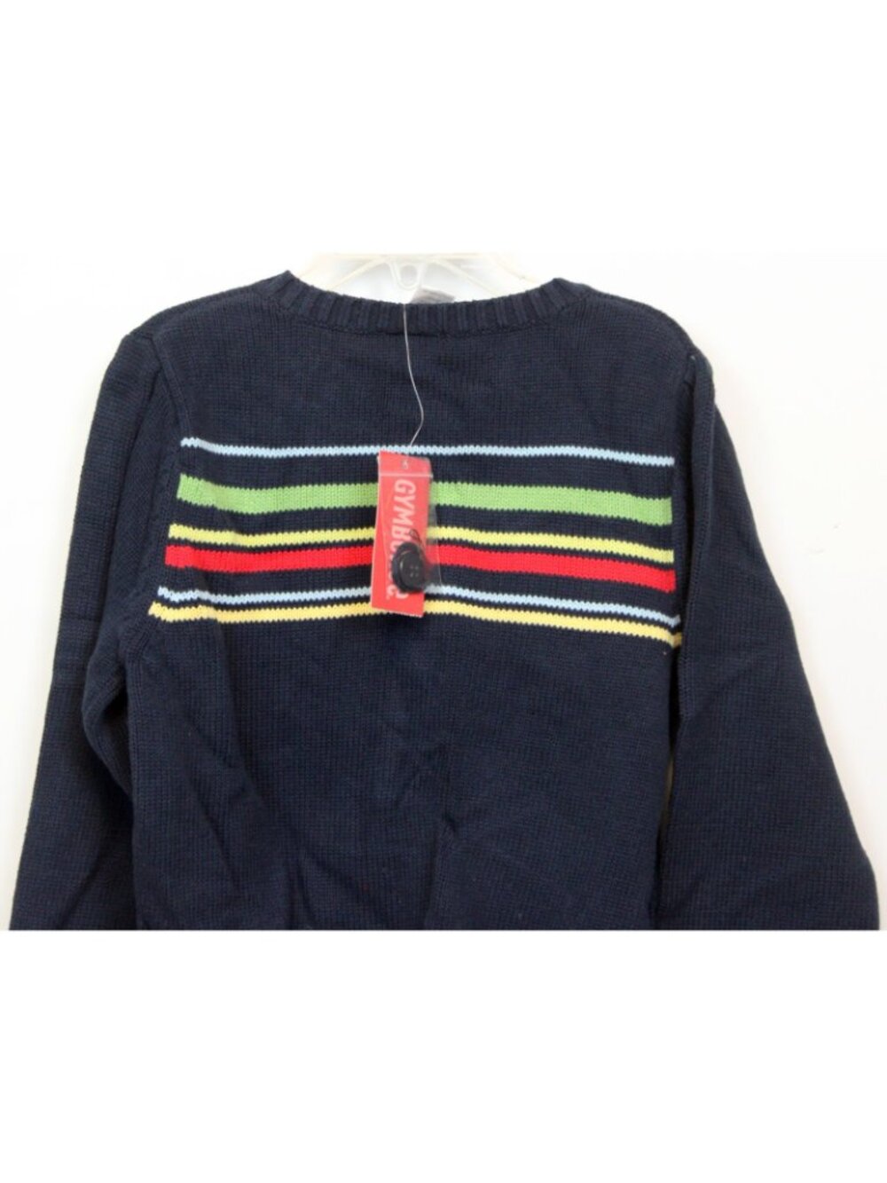 2006 Gymboree Wish You Were Here Striped Cardigan Sweater sz 8 Sweater Spring - Picture 5 of 7